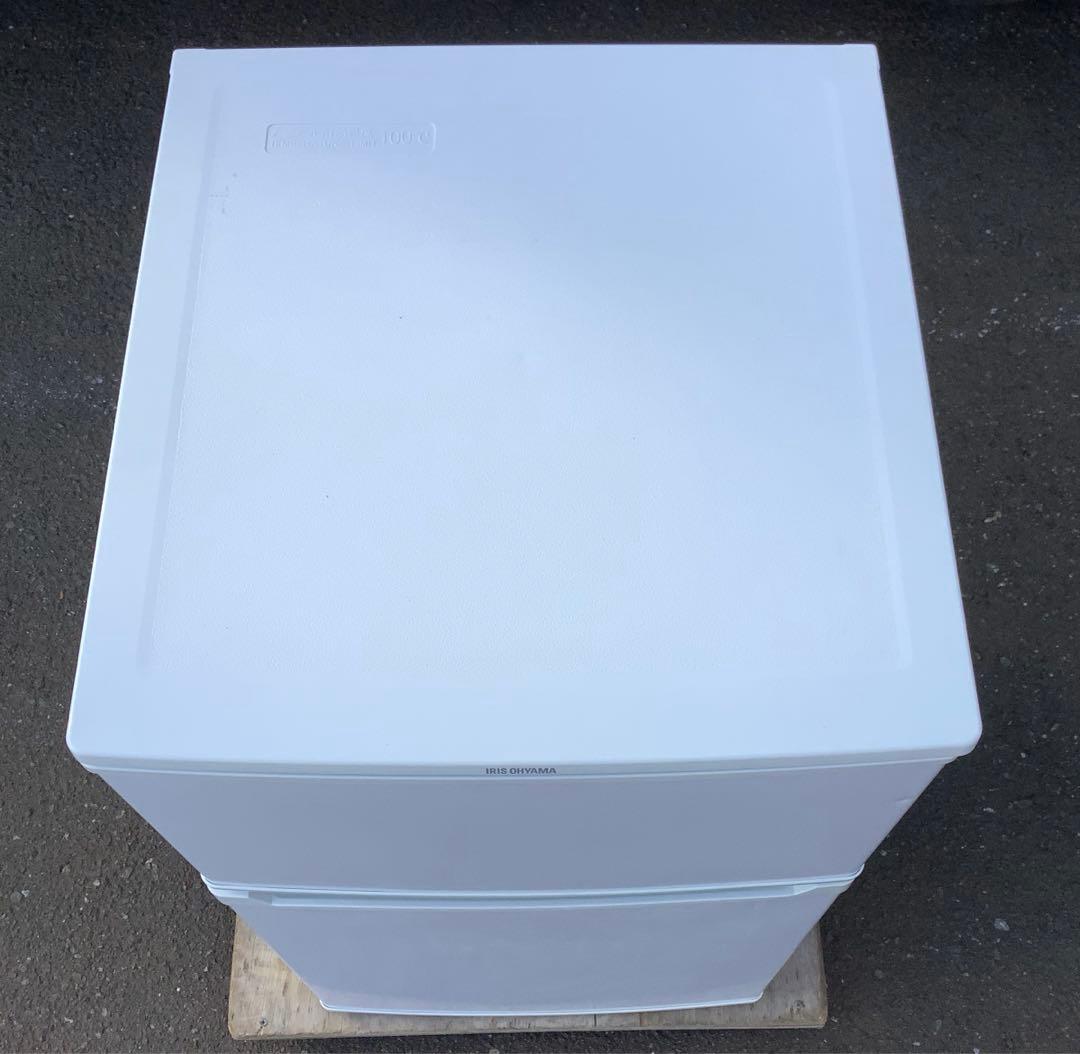 アイリスオーヤマ 2ドア冷蔵庫 IRR-90TF-W 90L 2018年製