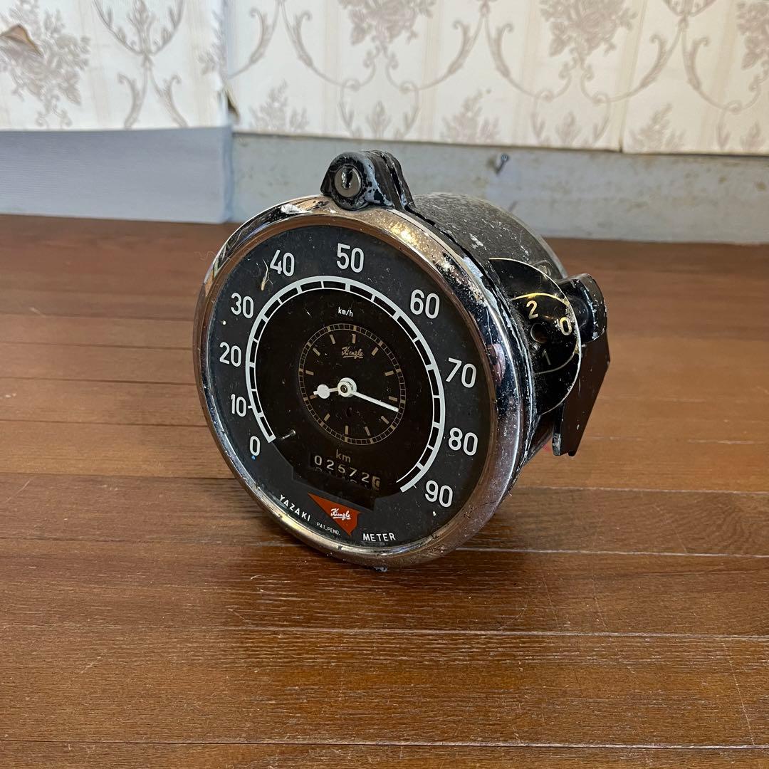 【アンティーク】ジャンク品 鉄道部品 スピードメーター 速度計 TCO8-7/F