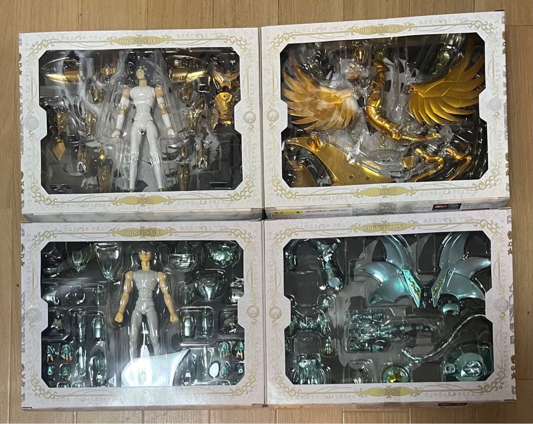 聖闘士星矢　聖闘士聖衣神話　神聖衣5体セット