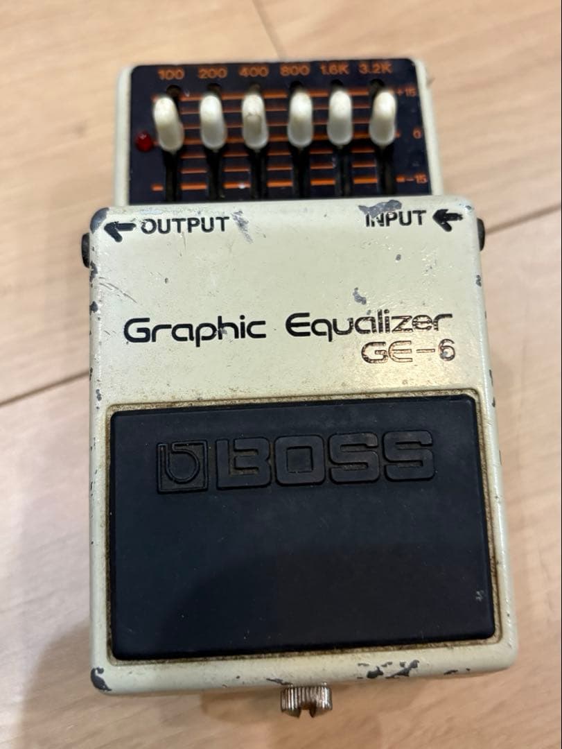 GE-6 BOSS イコライザー ボス 銀ネジ ヴィンテージ