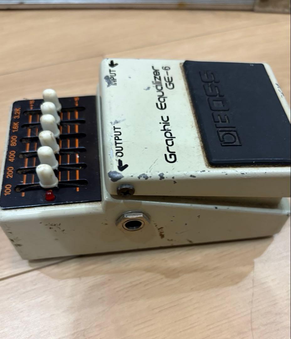 GE-6 BOSS イコライザー ボス 銀ネジ ヴィンテージ