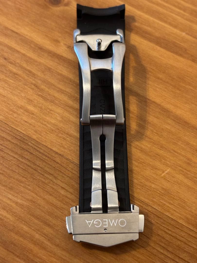 オメガ シーマスターダイバー300M フォールディングクラスプ ラバー黒Sサイズ