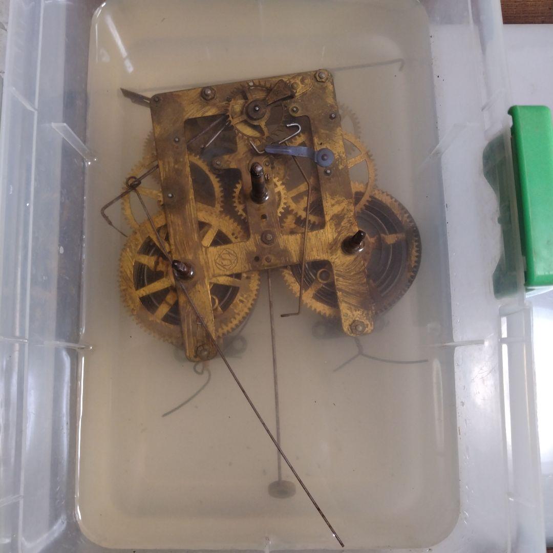 超美品動作品！分解簡易整備済！精工舎 八角振り子時計 良品ヴィンテージ掛時計