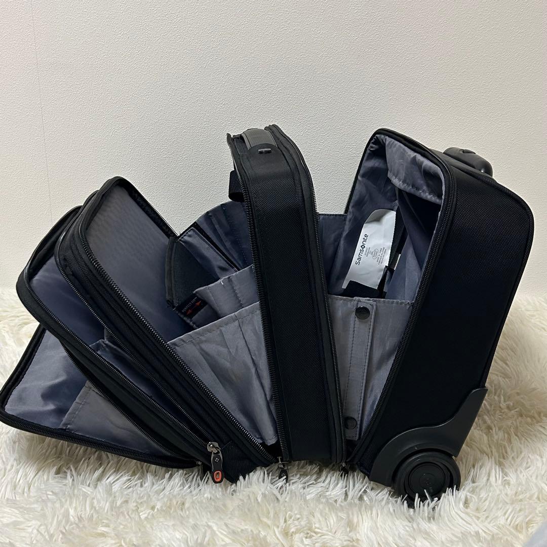 【極美品】サムソナイト キャリーバッグ モバイルオフィス 機内持ち込み可