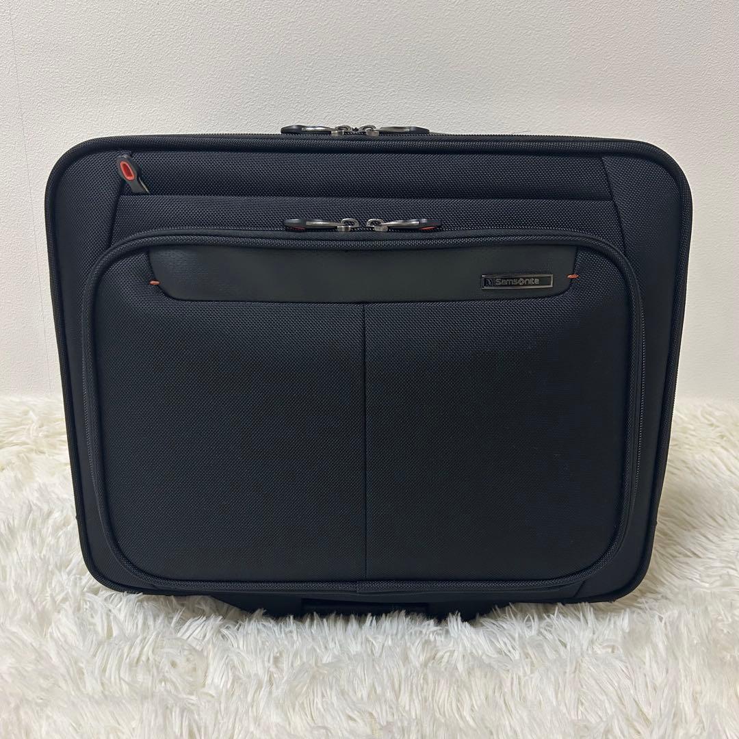【極美品】サムソナイト キャリーバッグ モバイルオフィス 機内持ち込み可