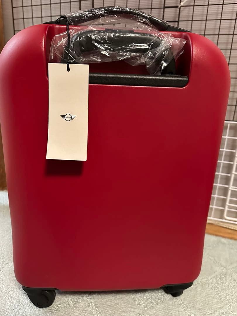 MINI チリレッド ハードシェルキャリーカート