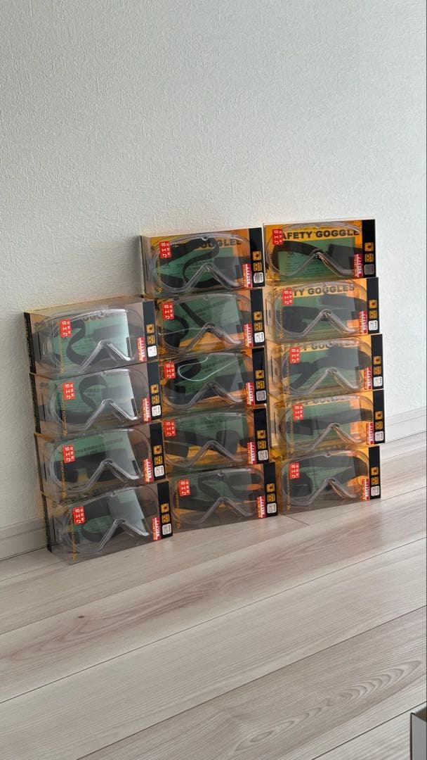 安全ゴーグル JIS規格適合 透明 未開封