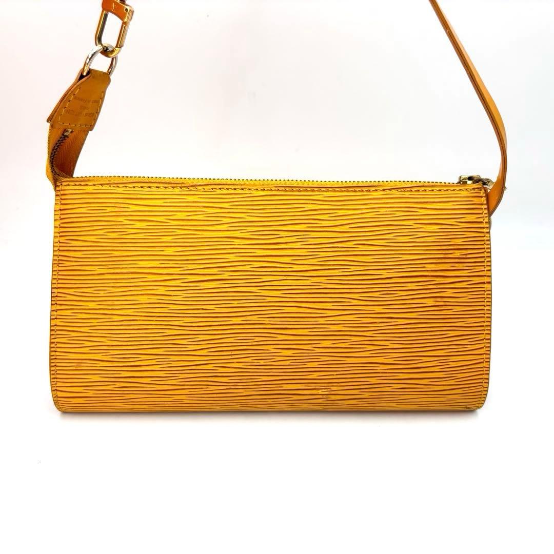 LOUIS VUITTON エピ ポシェット アクセサリーポーチ イエロー