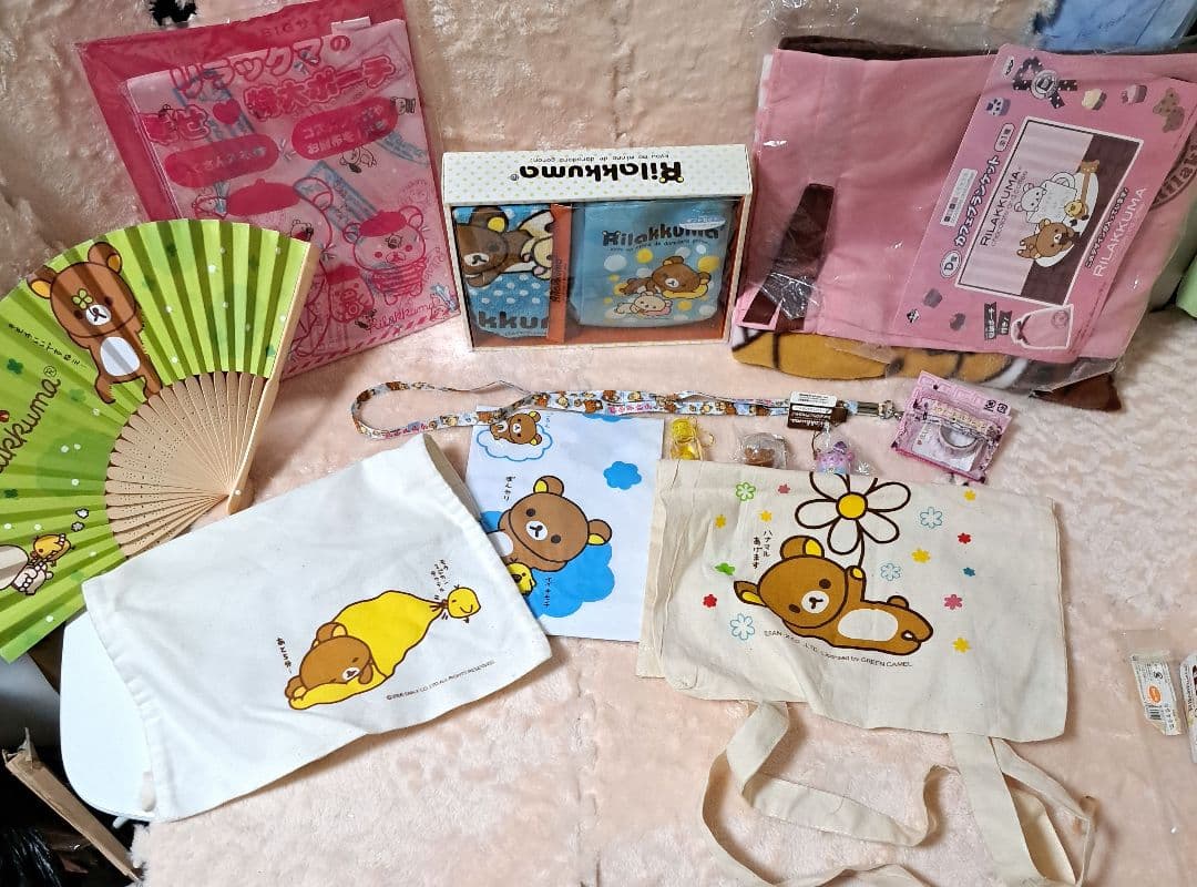 レア♪ リラックマ ぬいぐるみ、暖簾、クッション、雑貨６５点以上