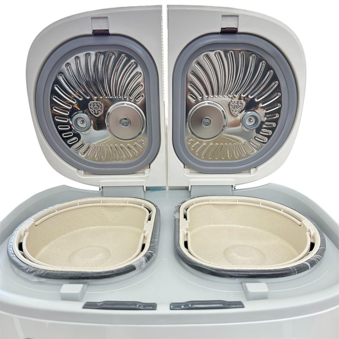 【新品未使用】　ツインシェフ ショップジャパン 炊飯器 自動調理鍋