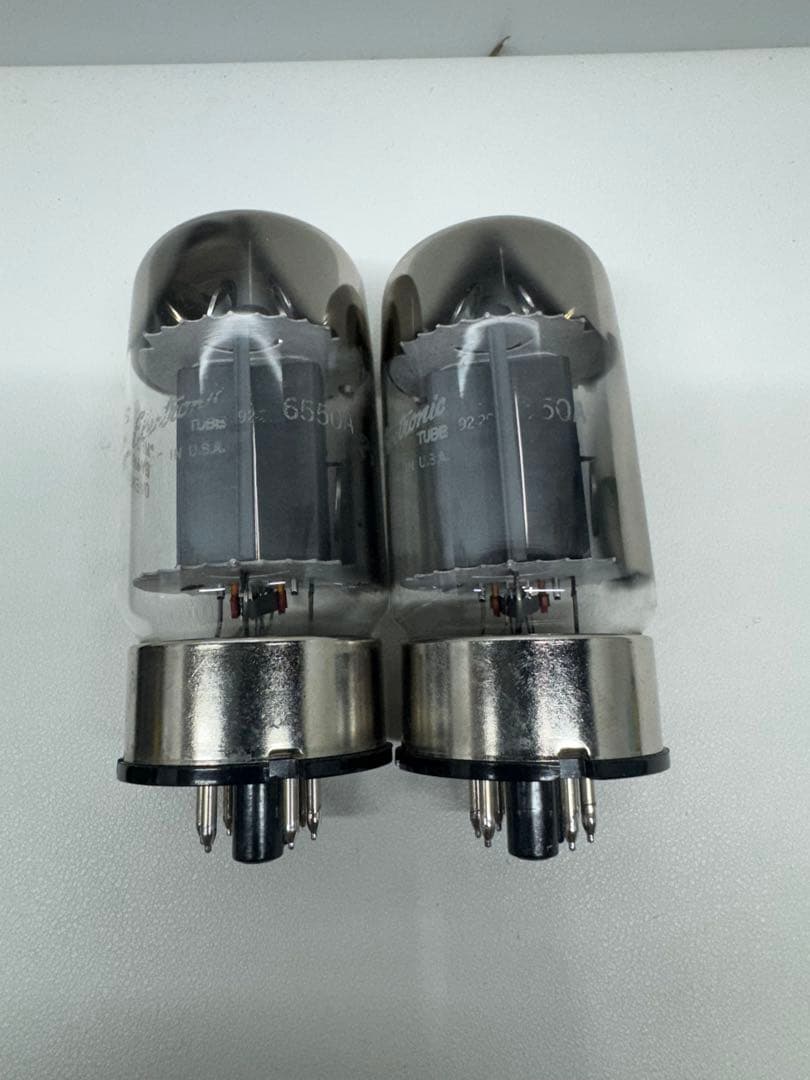A10）GE 6550A 真空管 電子管 2本