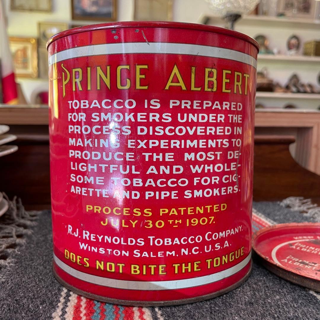 希少品！40s〜50s タバコ缶　アメリカンアンティーク　USAヴィンテージ雑貨