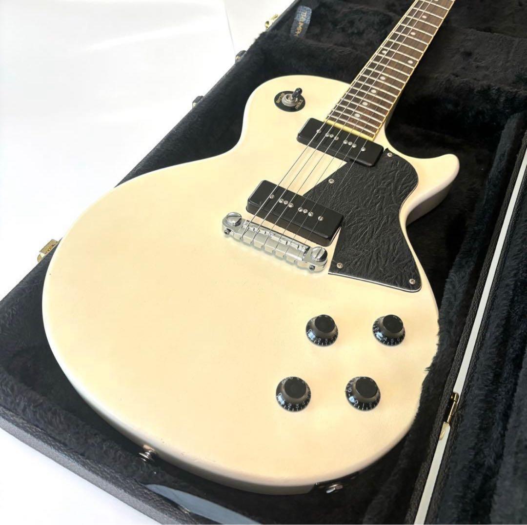 【レザー製ピックガード】grassroots レスポールスペシャル　P90 軽量