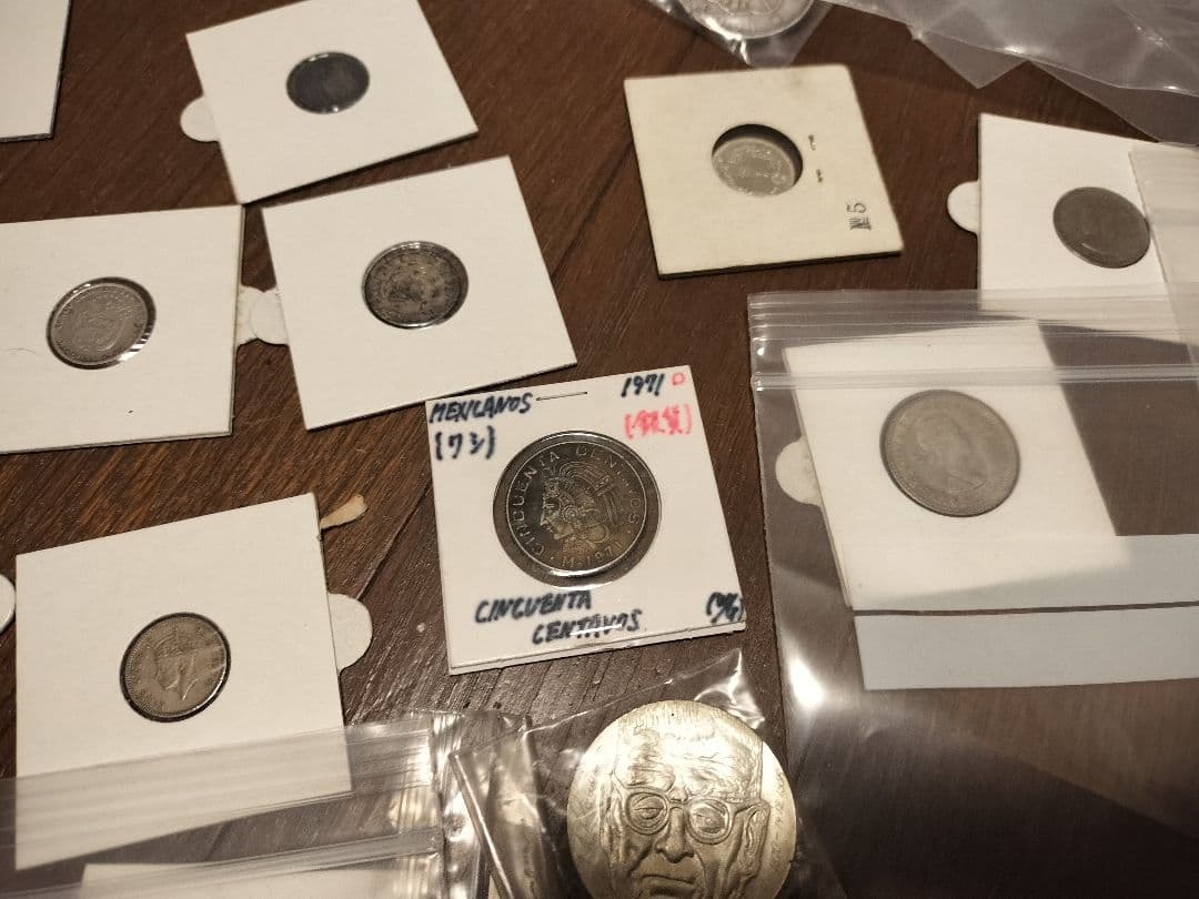 旧貨幣・金貨・銀貨・記念硬貨コレクション