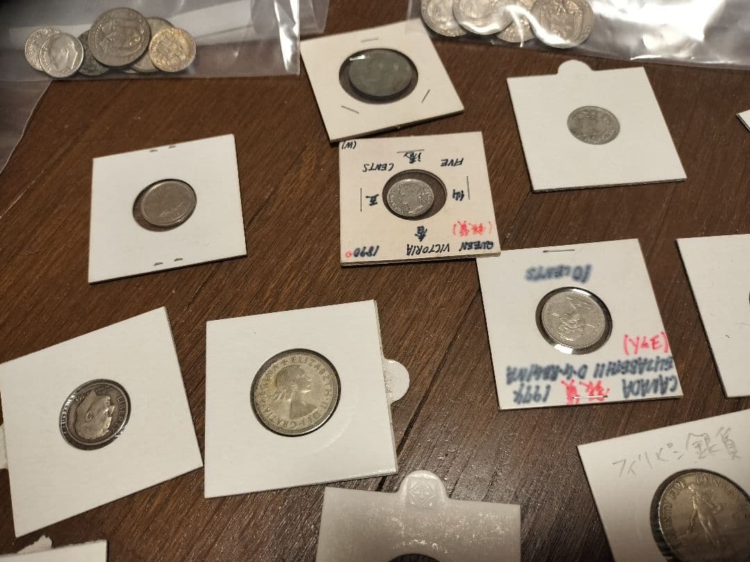 旧貨幣・金貨・銀貨・記念硬貨コレクション
