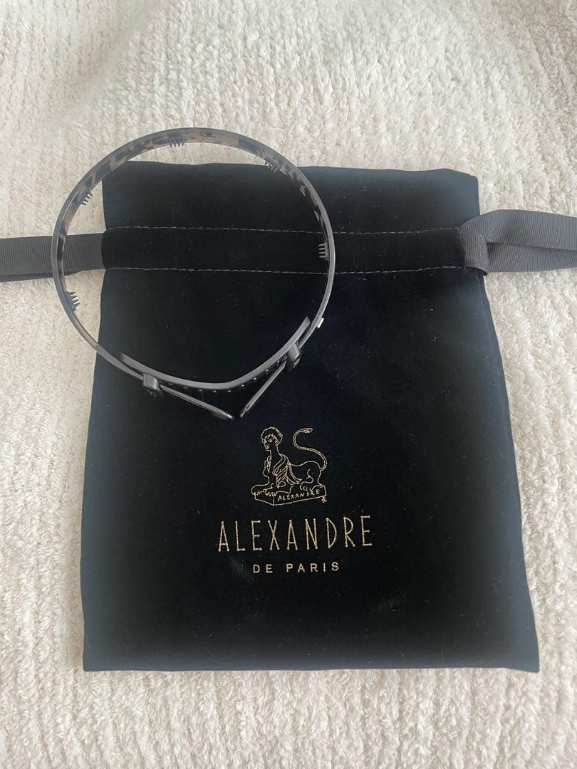 【ALEXANDRE DE PARIS】アレクサンドル ドゥ パリ　カチューシャ