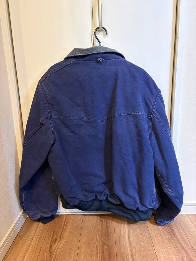 Carhartt ネイビー ボンバージャケット PULLOVER