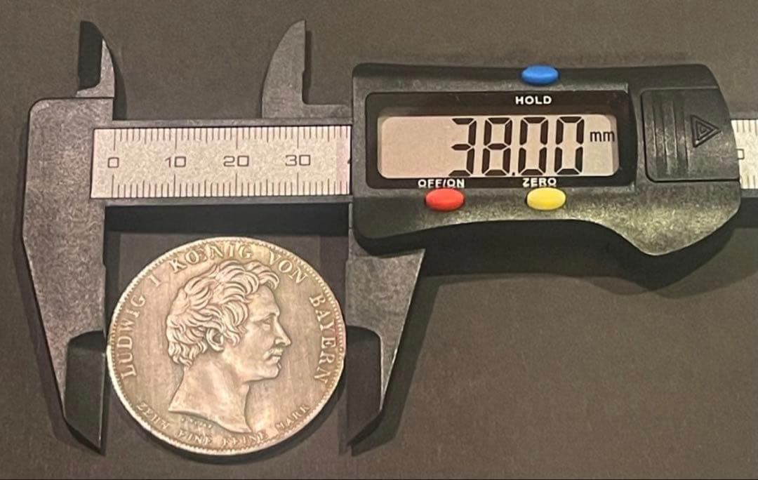 【博物館収蔵級】1834 バイエルン王国 ルートヴィヒⅠ世 記念メダル38mm