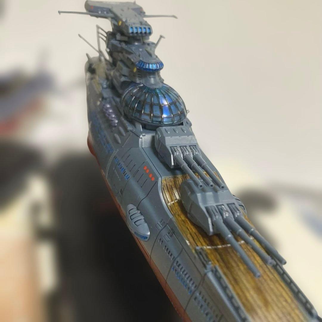 宇宙戦艦ヤマト模型　1／1000銀河改戦闘型