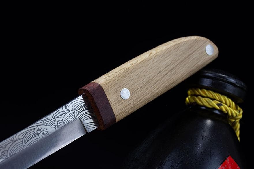 白波の短刀 日本刀 模造刀 居合刀