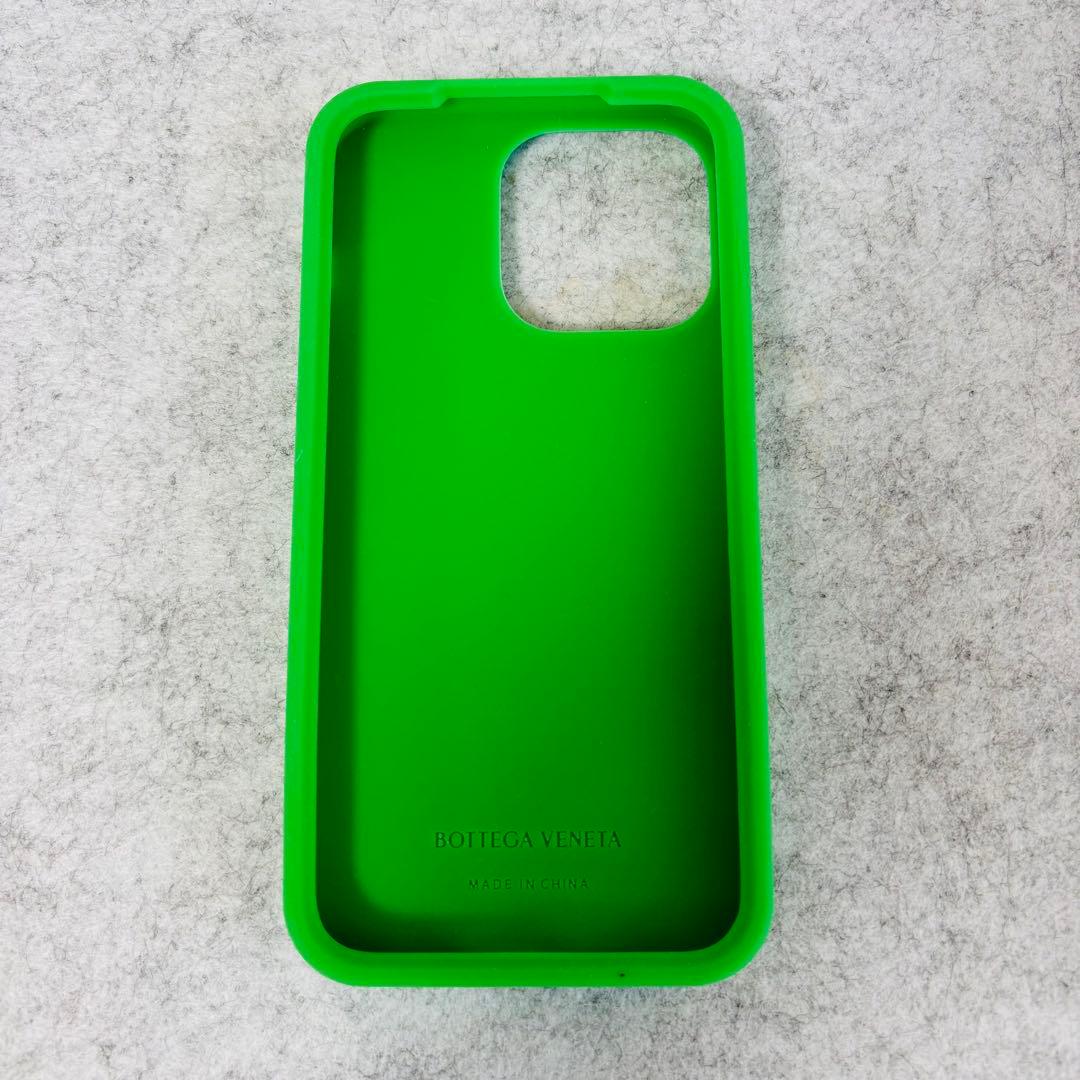 新品 ボッテガヴェネタ iPhone ケース グリーン　スマホ