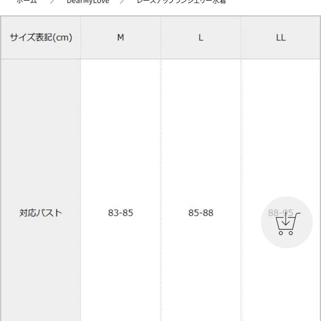 DearMyLove レースアップブラジャー 水着 チェック柄