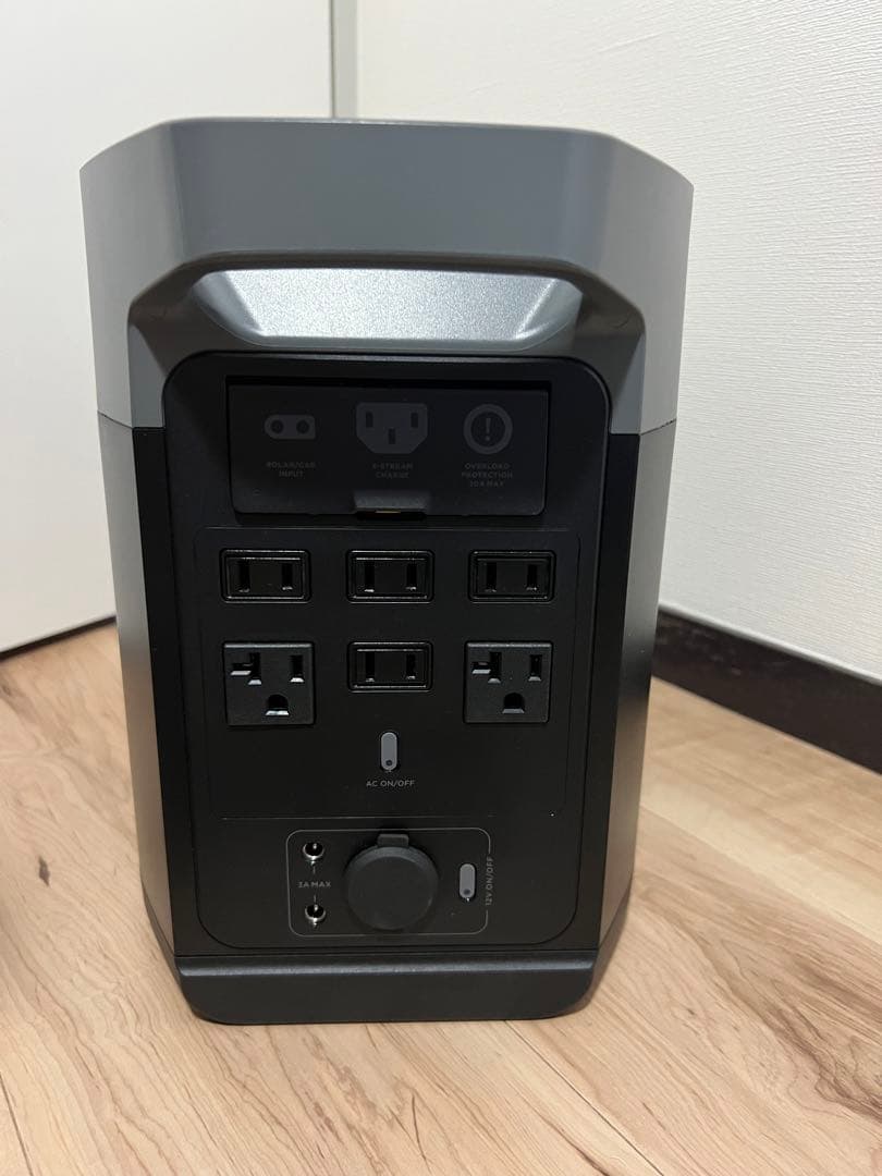 【エコフローDELTA 2ポータブル電源】【ウェーブ2ポータブルエアコン】SET