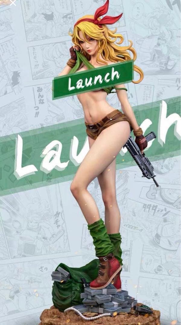 ドラゴンボール フィギュア HF ランチ　1／4 ガレージキット 豪華版