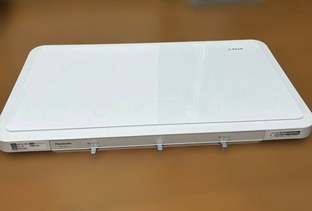 Panasonic IHデイリーホットプレート KZ-CX1-W