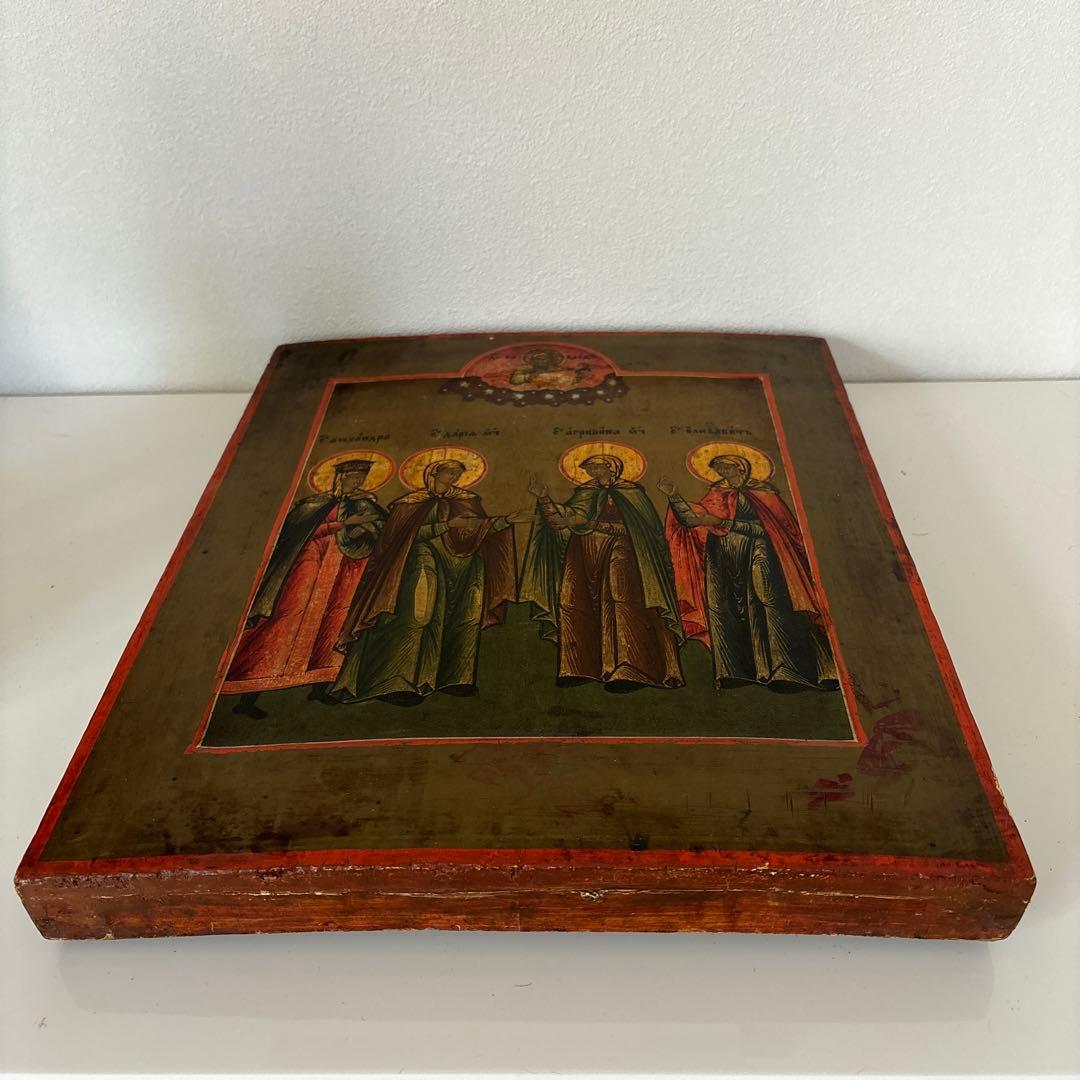 ロシア正教　イコン　アンティーク