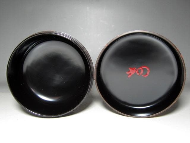 千家十職 塗師 中村宗哲 春草絵平棗 裏千家十四代 淡々斎花押　　　m172