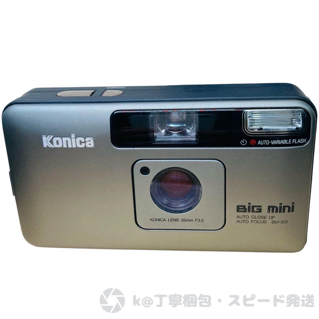 【動作確認済み】Konica Big Mini BM-201 フィルムカメラ