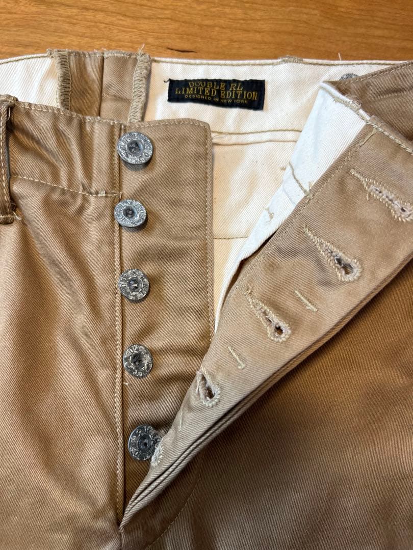 【超美品】RRL(ダブルアールエル) リミテッドエディション チノパン