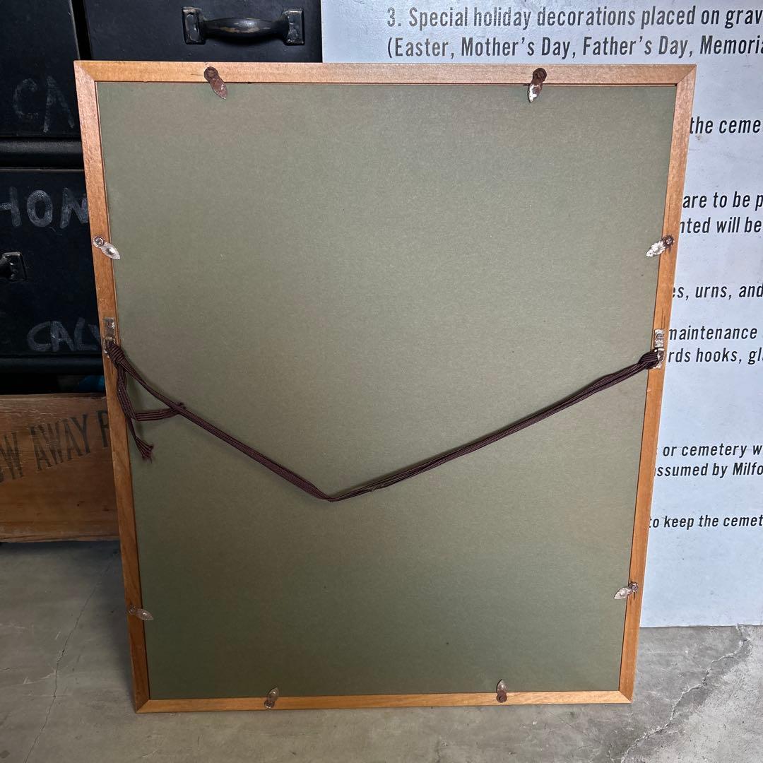 メキシコ 民芸 アマテ絵 アート ヴィンテージ 額縁 店舗什器 ウォールデコ