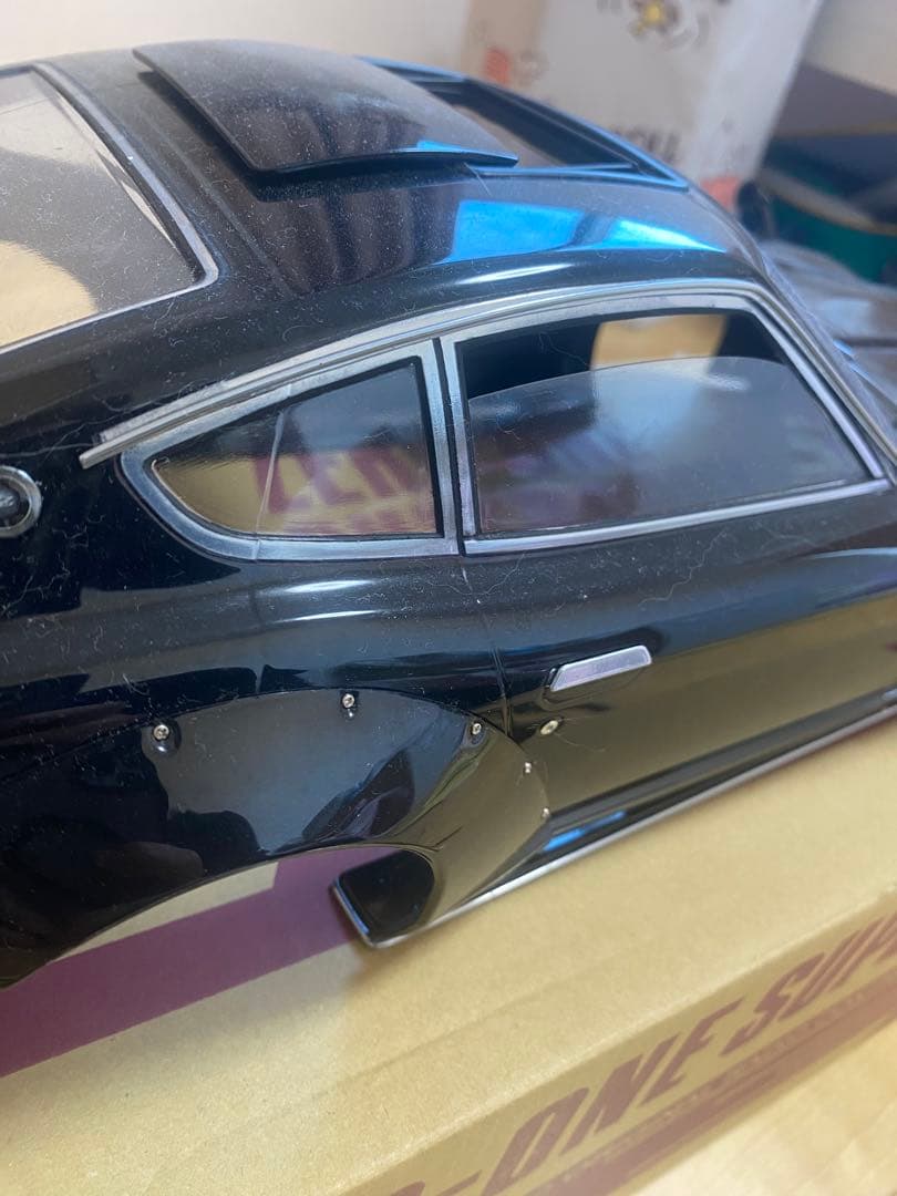 ラジコン フェアレディ Z ボディ abcホビー 未完成品 希少！