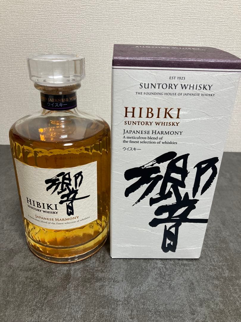山崎12年と響ウイスキー4本セット グラス付き