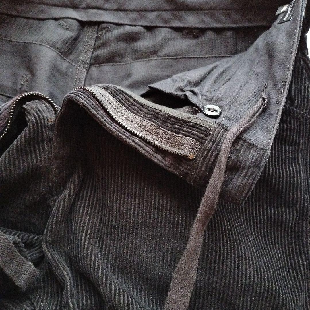 ENGINEERED GARMENTS ブラック　コーデュロイ