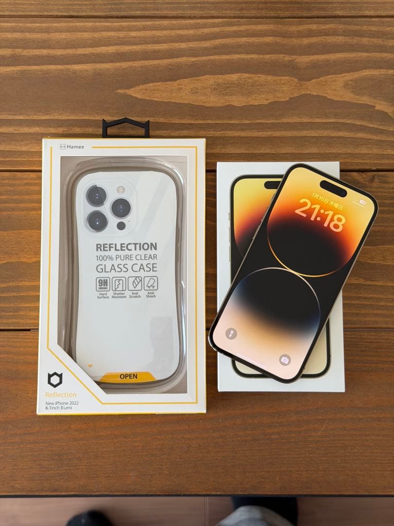 Apple iPhone 14 Pro ゴールド 256gbとiFace 美品