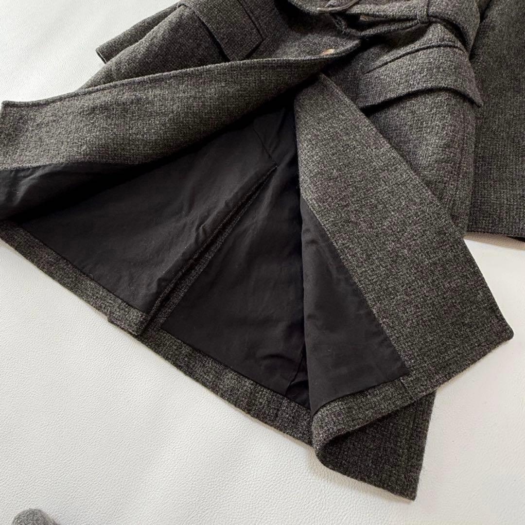 MARGARET HOWELL ダークグレー チェスターコート
