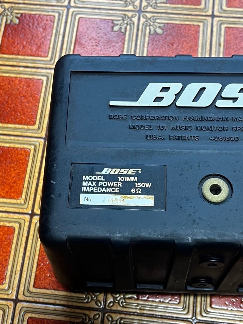 BOSE ボーズ 101MM スピーカー ペア ブラック 元箱あり