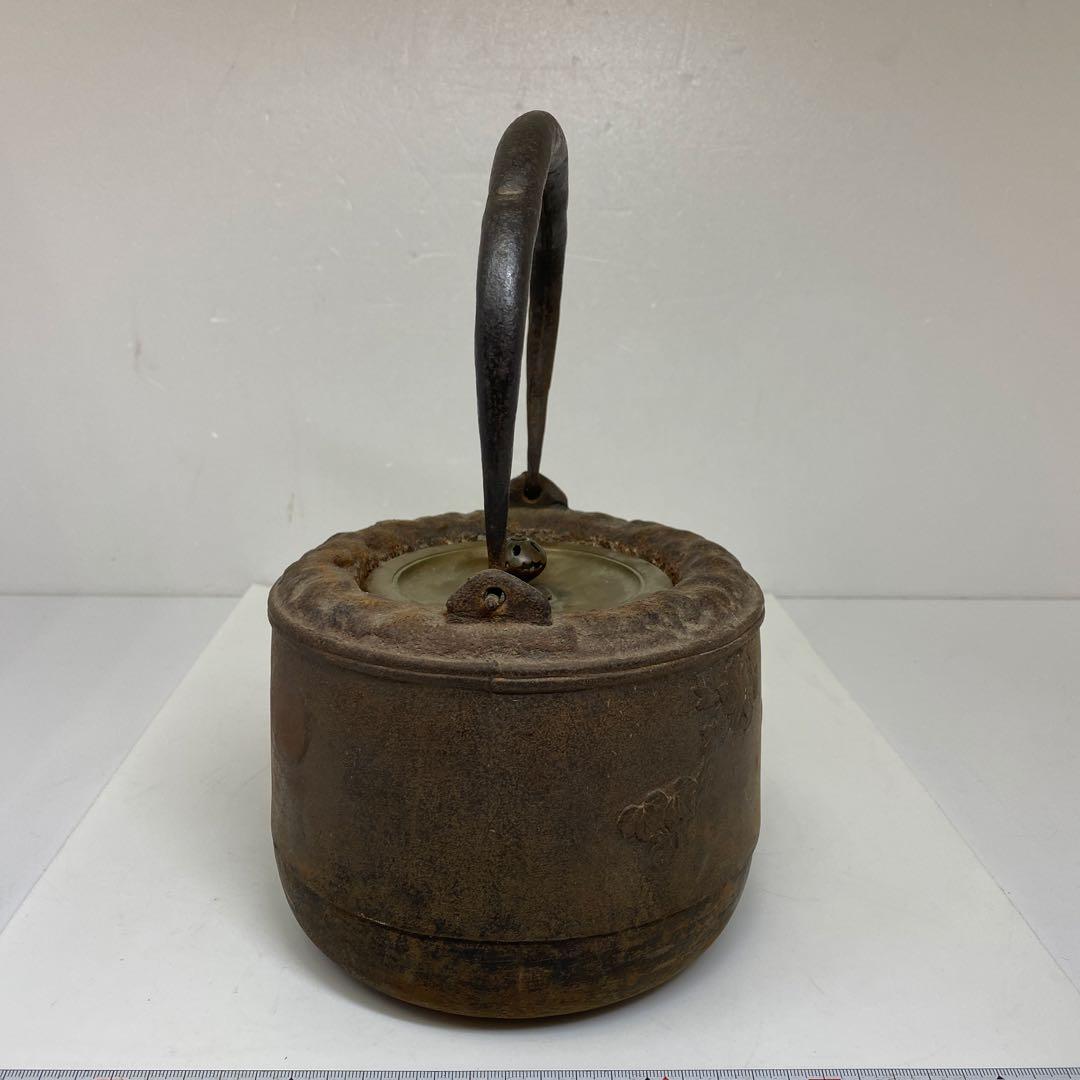 金龍堂　鳥の図鉄瓶　2646g トコニコ　東さ7-0404☆2F