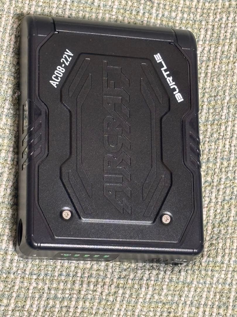 バートル AC08 22V 充電器付き 24年モデル マッドブラック