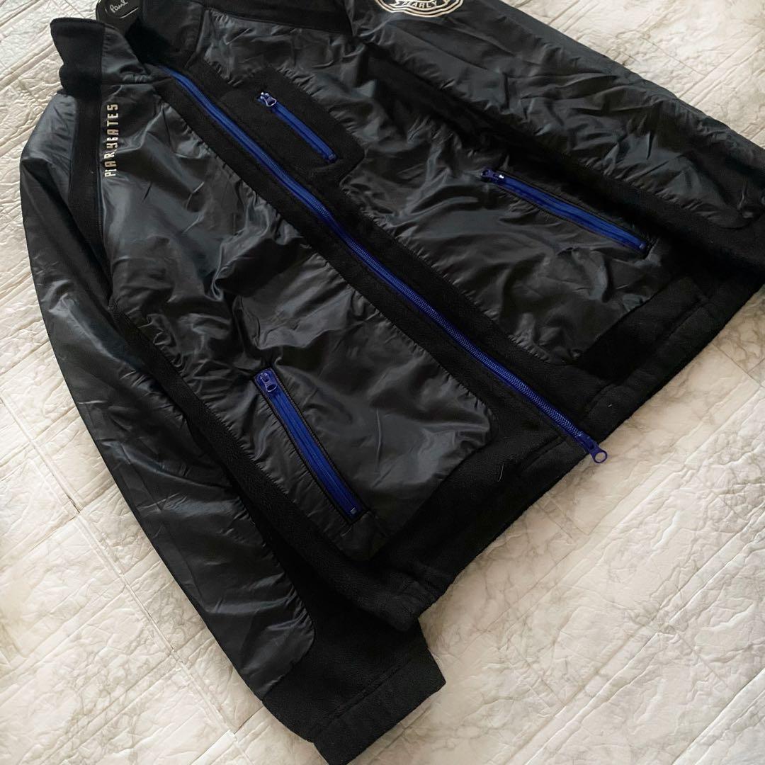 パーリーゲイツ　ジャケット　ブルゾン　ボア　フリース　POLARTECH 黒　2