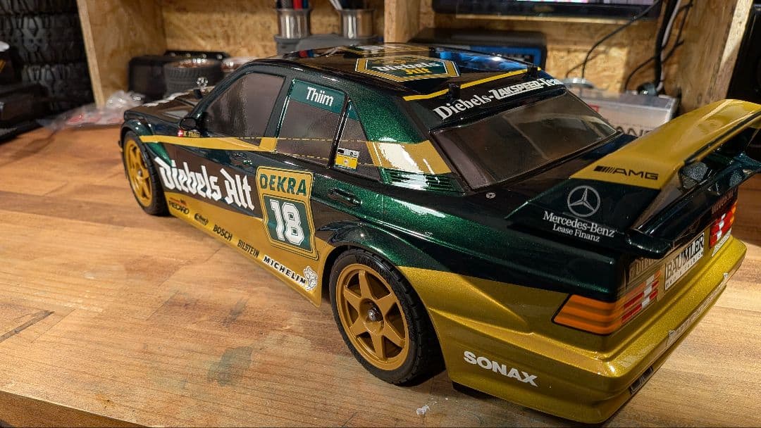 タミヤ　メルセデスベンツ190E Diebels Alt　BT-01フルセット