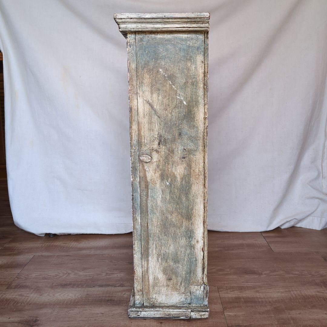 フランスアンティーク ガラスキャビネット シャビー