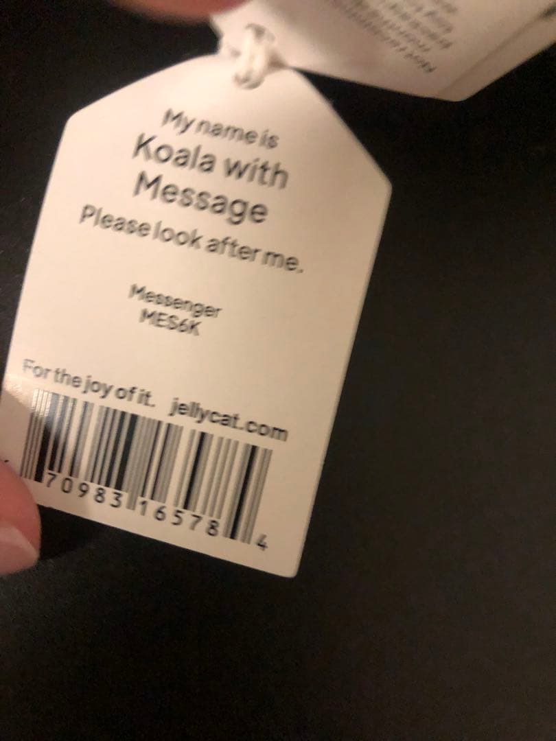  メッセンジャー コアラ ぬいぐるみ 新作