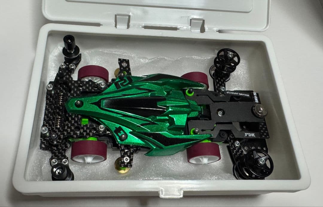 ミニ四駆 完成品 MSフレキ キャッチャーダンパー ATスラダン 純正品