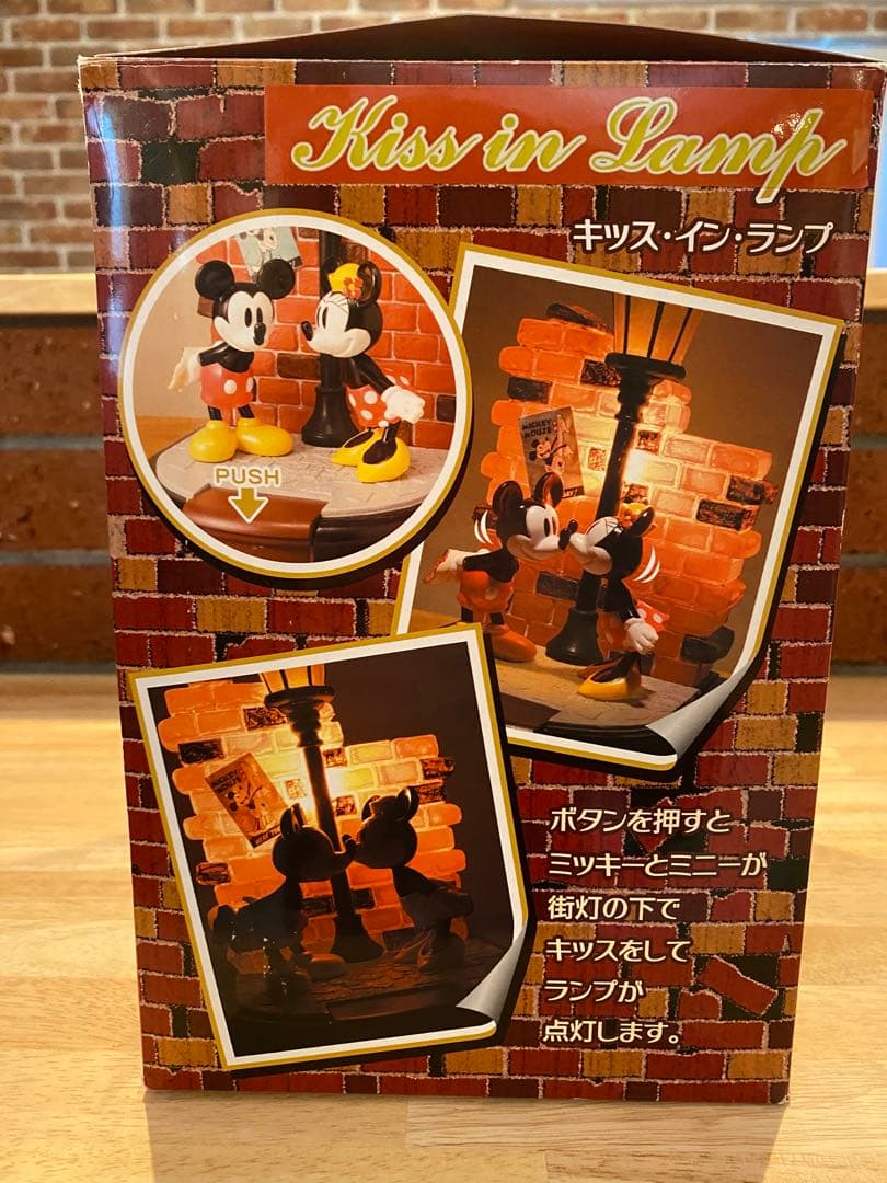 Disney ミッキー　ミニー　キッスインランプ TOYBOX　ライト　ランプ