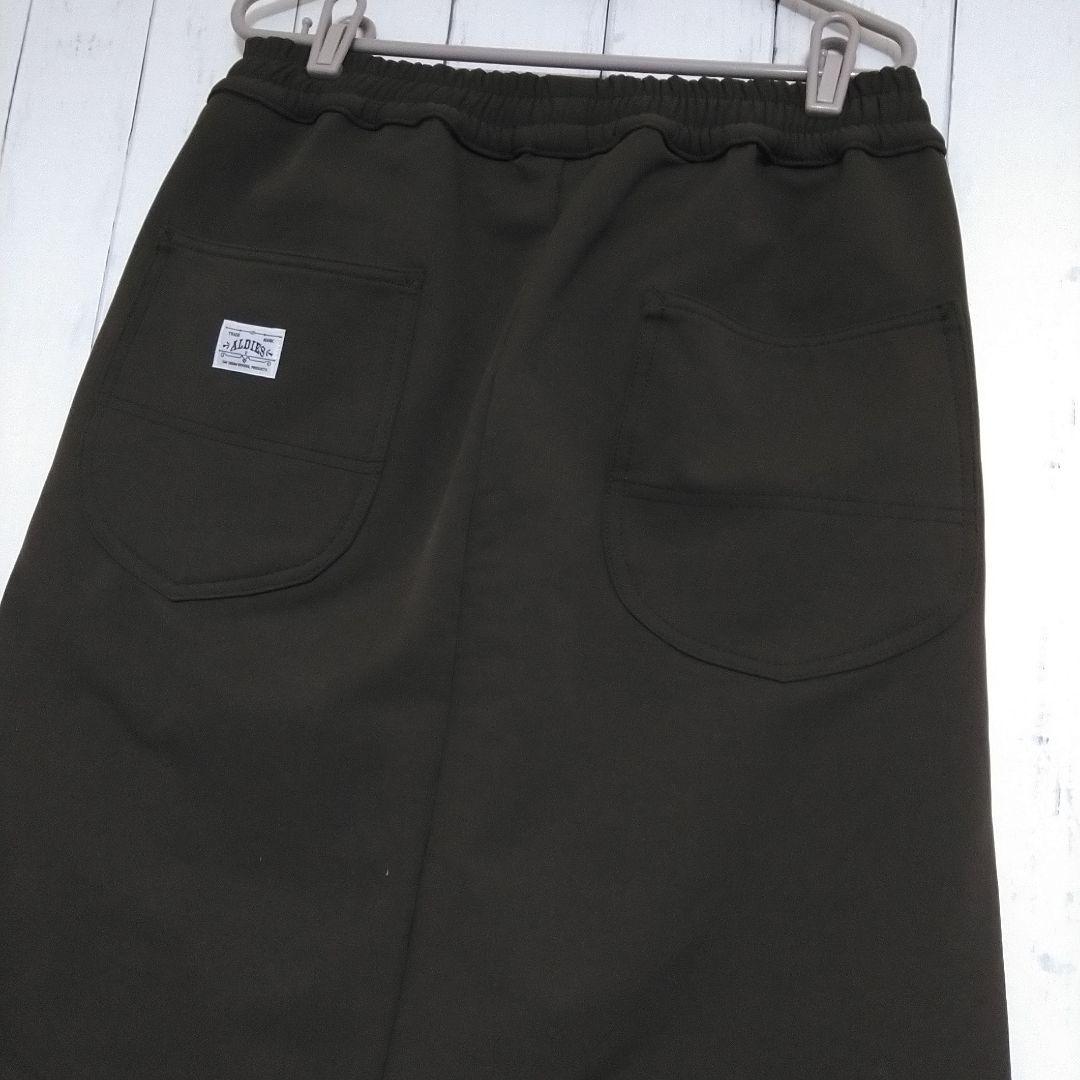 未着用　ALDIES　アールディーズ　サルエルパンツ　防風　裏起毛　カーキ　Ｍ