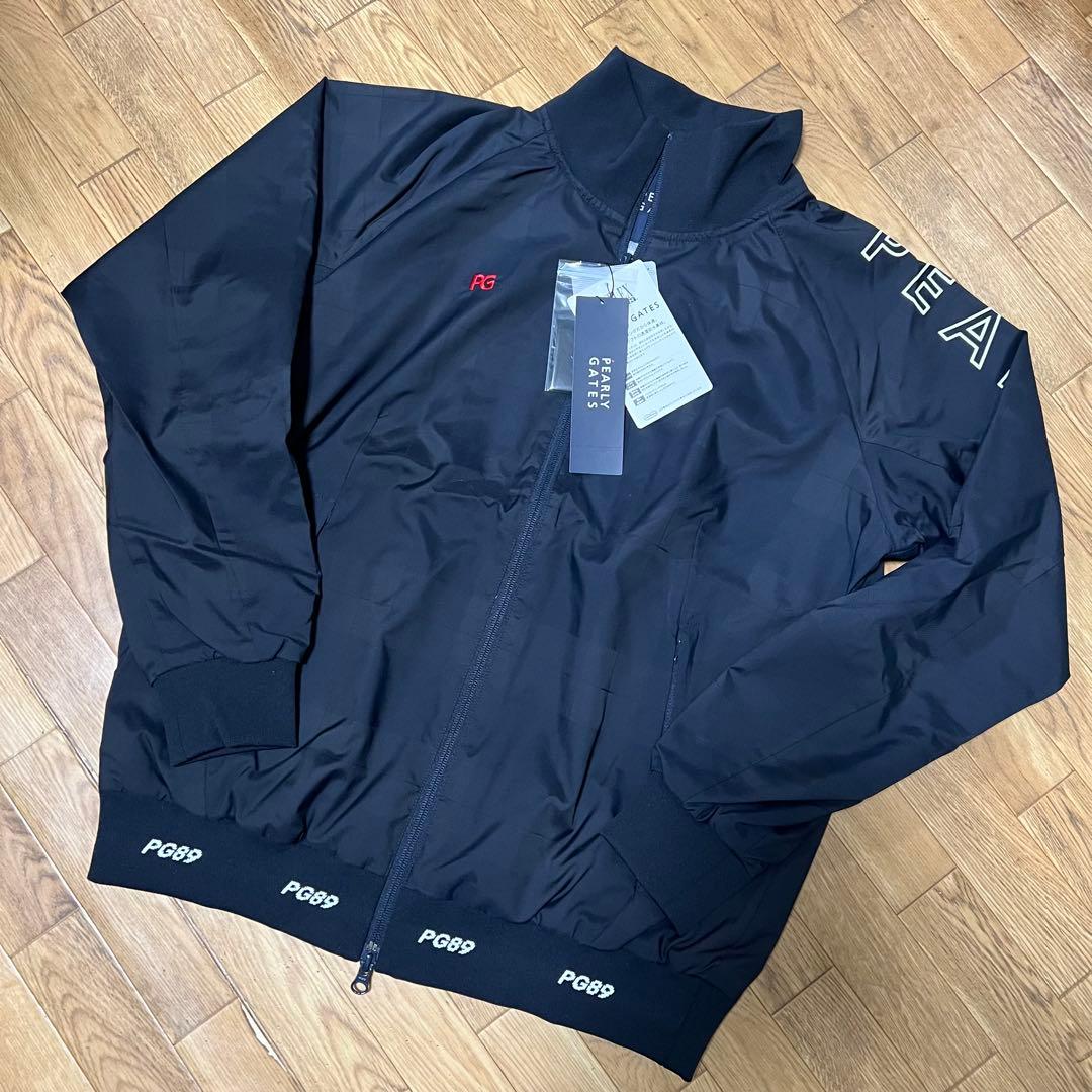 パーリーゲイツ タフレックス サーモトロン ブルゾン ネイビー チェック 新品